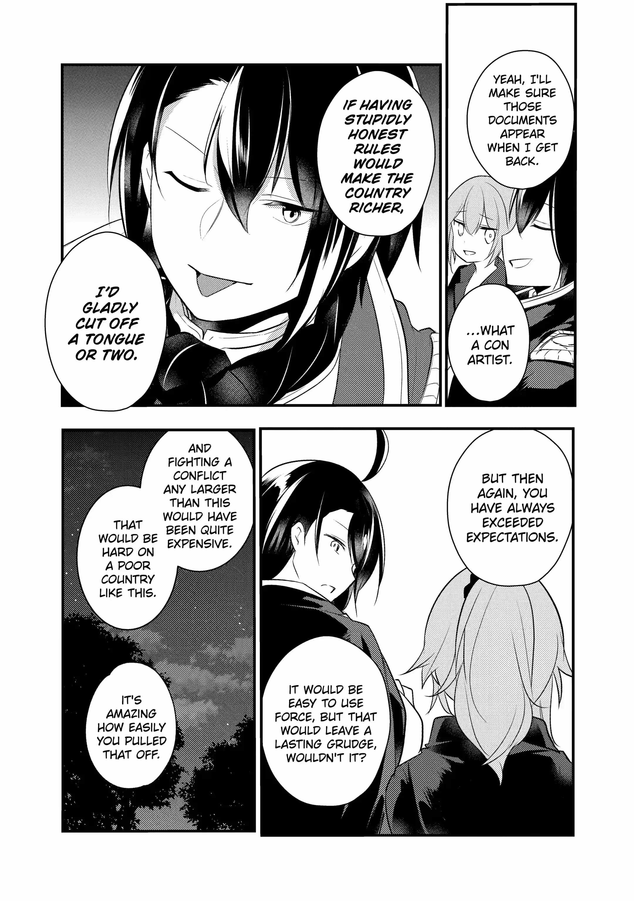 Souda, Baikoku Shiyou: Tensai Ouji no Akaji Kokka Saisei Jutsu Chapter 40 12